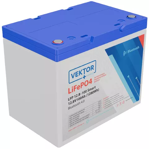 Аккумулятор LFP 12,8-100 Smart BMS 100A