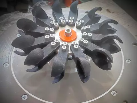 Испытание микро ГЭС  GShydro K-2